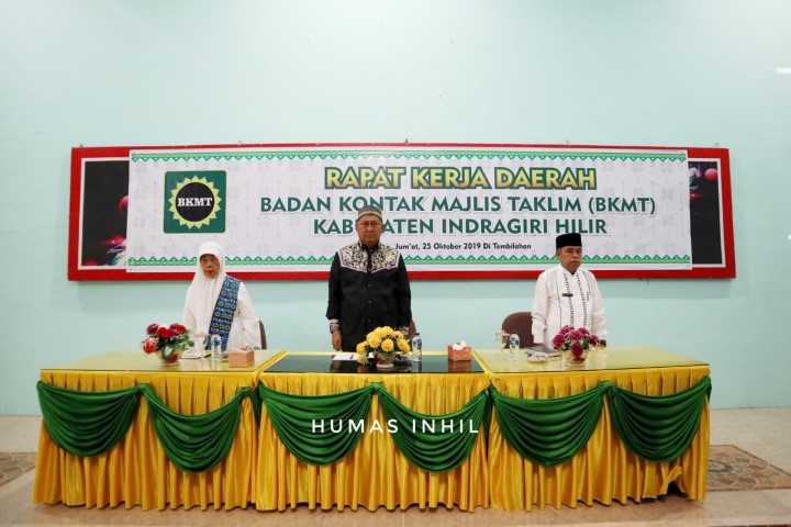 Wakil Bupati Membuka Rakerda BKMT TH 2019