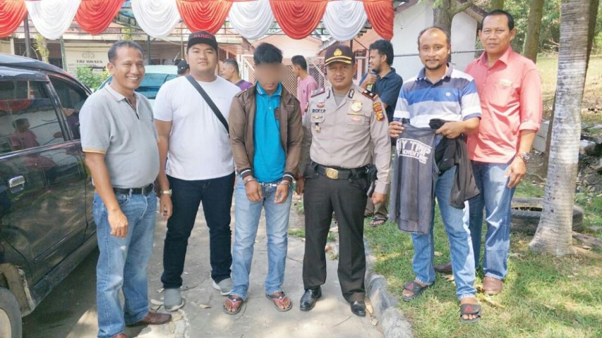 Peraba SPG Rokok di Hotel Surya Duri di Bengkalis Berhasil Dibekuk Aparat 