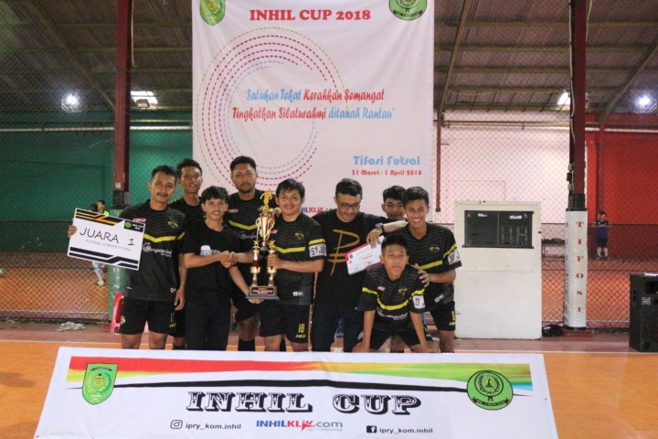 Ikatan Pelajar Riau - Yogyakarta Komisariat Inhil Gelar Inhil Cup 2018, ini Pemenangnya 