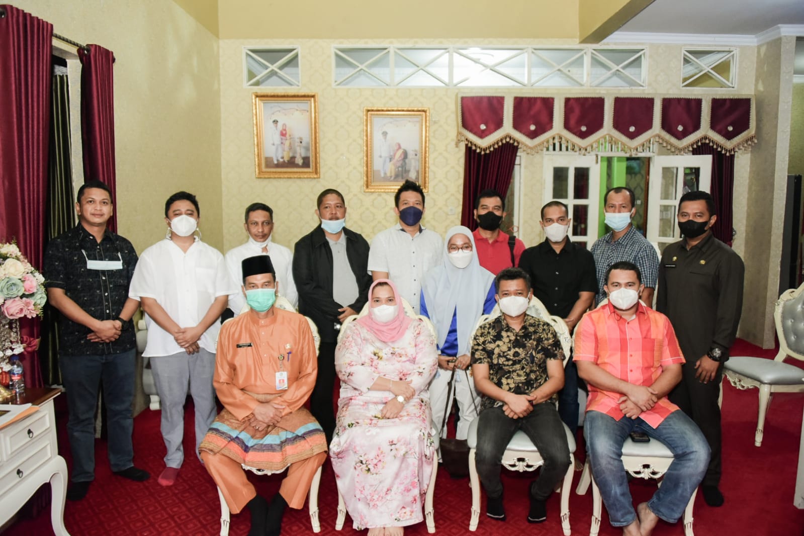 Maju Pemilihan Ketua Umum HIPMI Riau, Erwin Edison Sowan ke Bupati Bengkalis