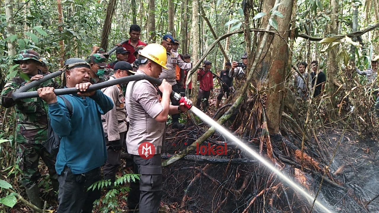 Wujudkan Langit Biru Bebas Karhutla, Polda Riau Gandeng Relawan Berbasis Aplikasi Lancang Kuning