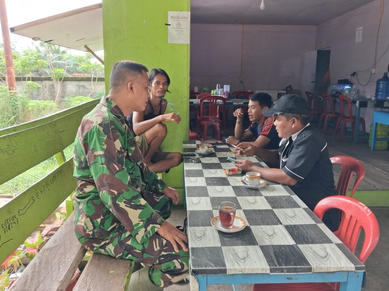 BABINSA KORAMIL 03/TPL LAKSANAKAN PENGAWASAN SDM, SINERGI BABINSAAN WARGA TERWUJUD SAMBIL NGETEH BARENG