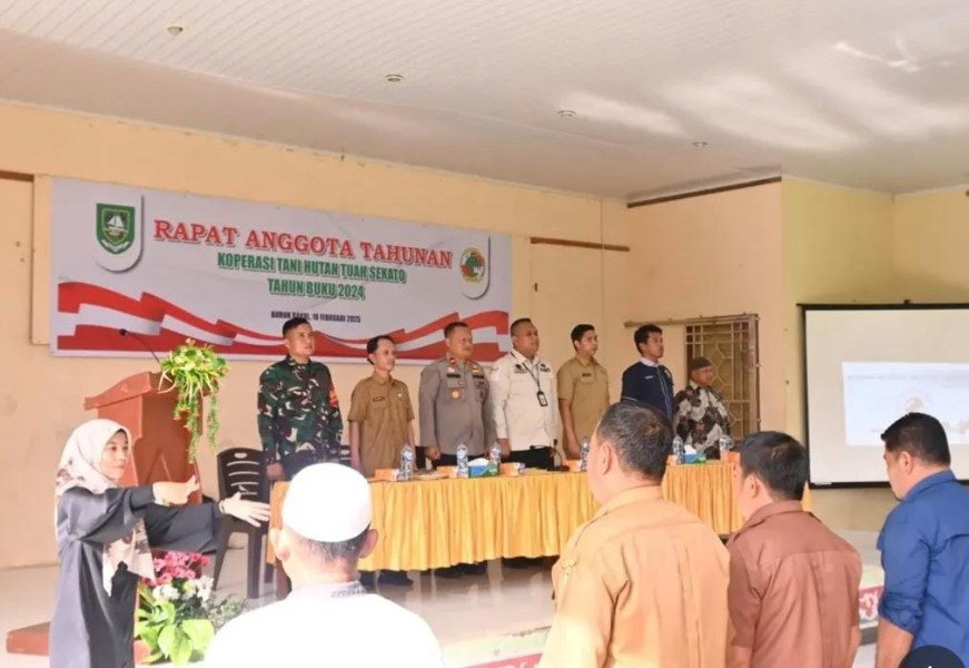 Gelar RAT Tahun Buku 2024, Koperasi Tani Hutan Tuah Sekato Bagikan SHU Rp1,1 Miliar