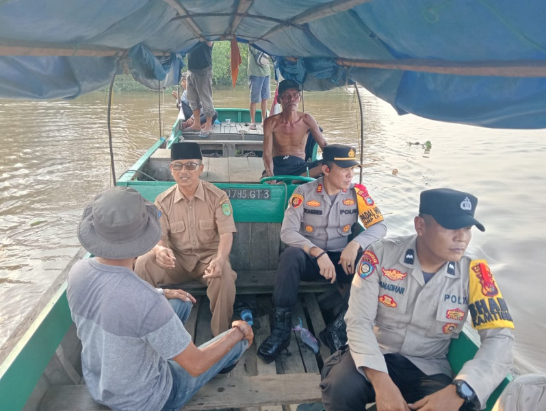 Kapolsek Kempas Ajak Nelayan Sukseskan Pilkada 2024