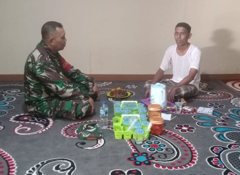 Serka Faisal Tingkatkan Hubungan Yang Harmonis Melalui Komsos Bersama Masyarakat