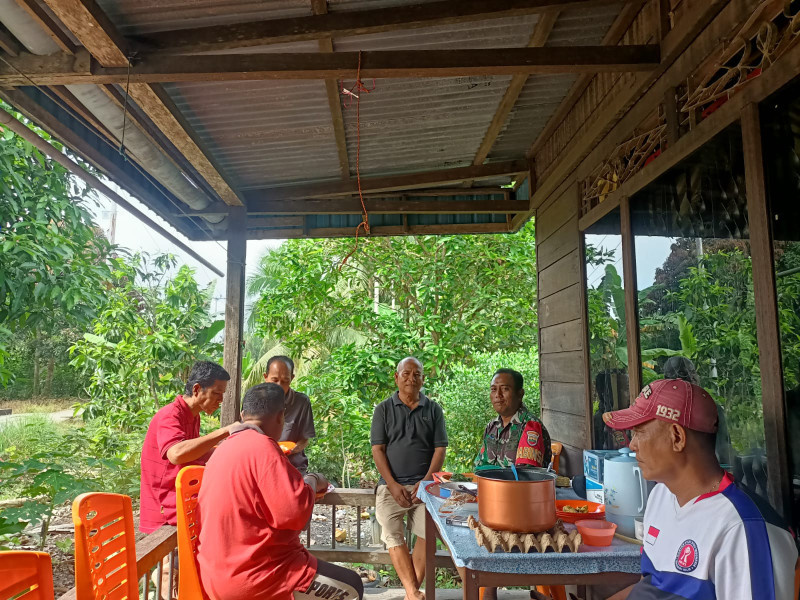 Babinsa Koptu Margono Bangun Kemitraan Dengan Warga Binaan