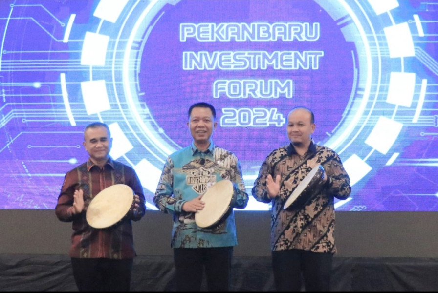 Sekda Kota Pekanbaru Buka Invesment Forum Sebagai Rangkaian Rakor Apeksi Komwil I