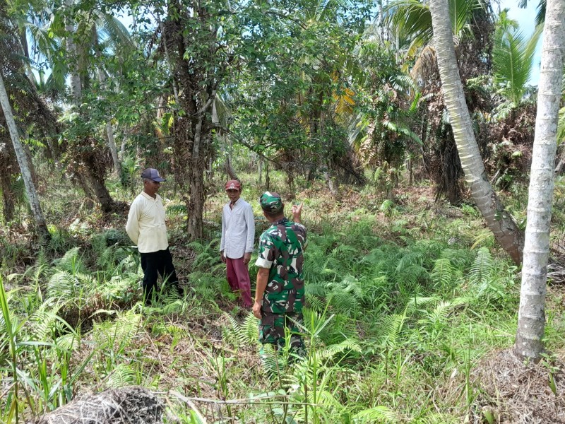 Koramil 07/Reteh Lakukan Patroli Karhutla, Situasi Aman dan Terkendali