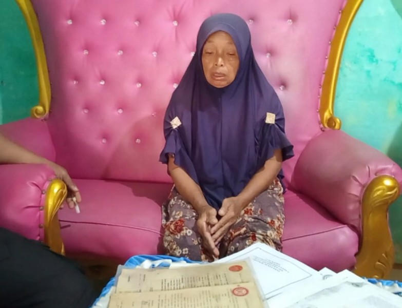 Diduga Kuasai Tanah Warga Tanpa Kejelasan, PT RAU Dikeluhkan Perempuan Lansia di Inhu