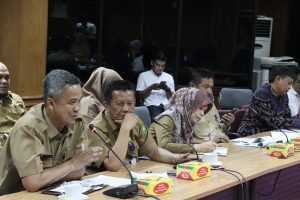 Komisi V DPRD Riau RDP Dengan Disdik Provinsi Riau Terkait Evaluasi Persiapan PPDB Tahun 2023