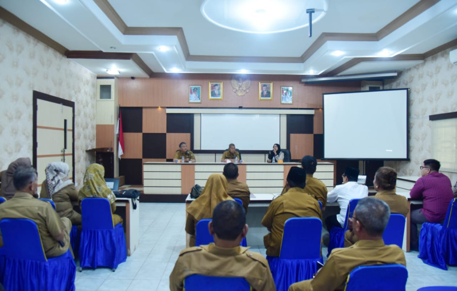 Wabup Inhil H.Syamsuddin Uti Sambut Kedatangan BPK RI di Tembilahan