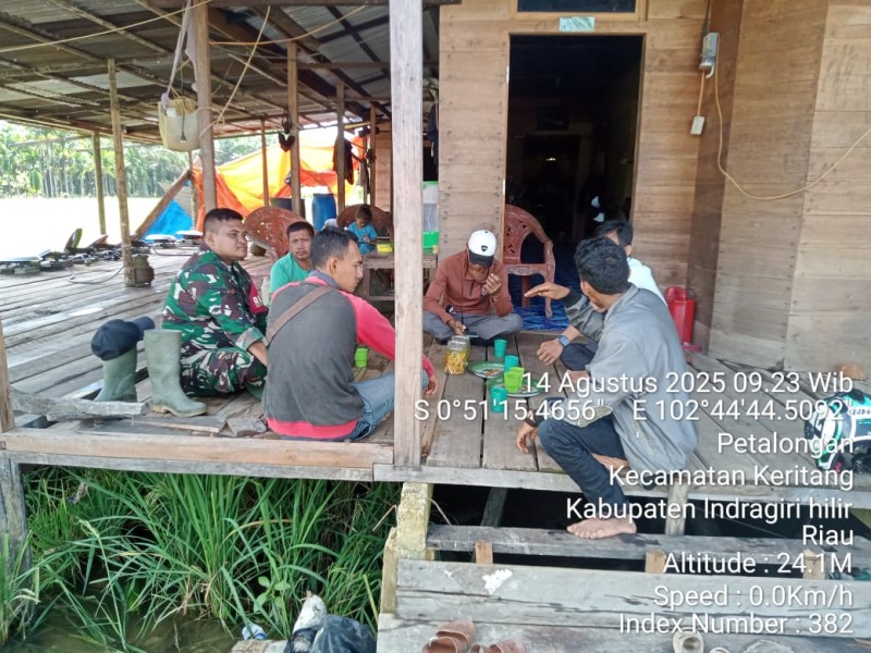 Babinsa Koramil 09/Kemuning Berkomitmen untuk Meningkatkan Kepedulian Masyarakat