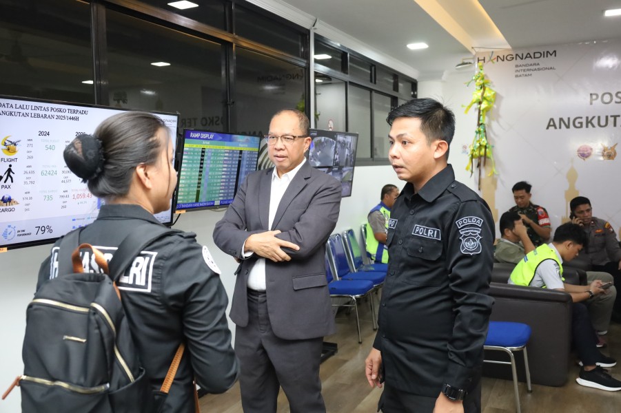 Operasi Ketupat Seligi 2025: Bandara Hang Nadim Antisipasi Lonjakan Penumpang Jelang Mudik Lebaran 2025 Operasi Ketupat Seligi 2025: Bandara Hang Nadim Antisipasi Lonjakan Penumpang Jelang Mudik Lebaran 2025