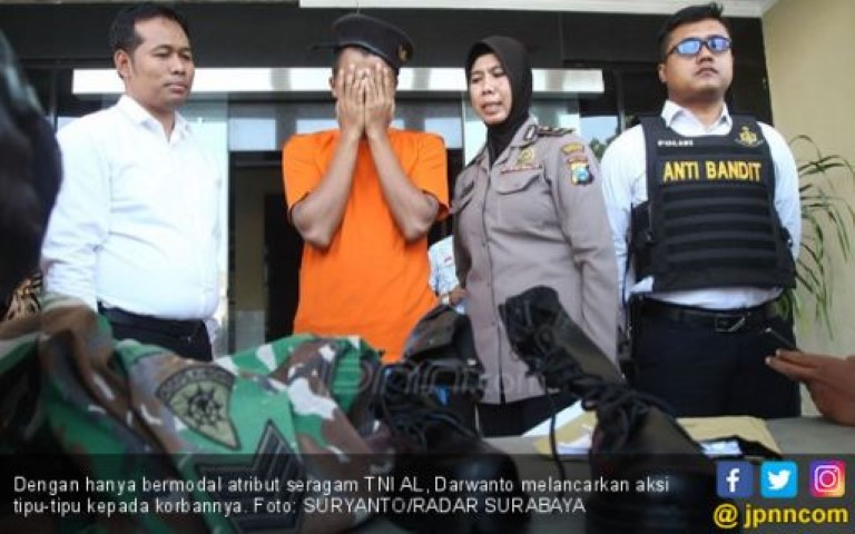 Berkenalan di Medsos dan Mengaku Sebagai TNI AL, Pria ini Berhasil Tiduri Korban Sebanyak 14 Kali