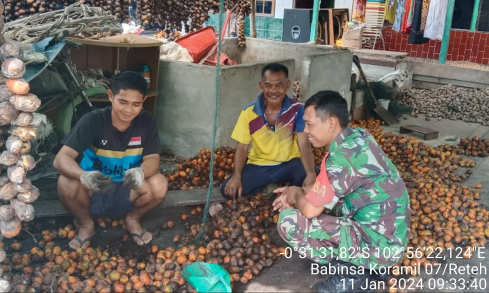 Serka Yadi Yanto Mengingatkan Warga Untuk Menjaga Keamanan dan Ketertiban Kampung Binaan