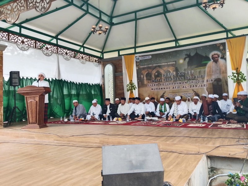 Babinsa Koramil 04/Kuindra Bantu Pengamanan Haul ke-89 Tuan Guru Sapat