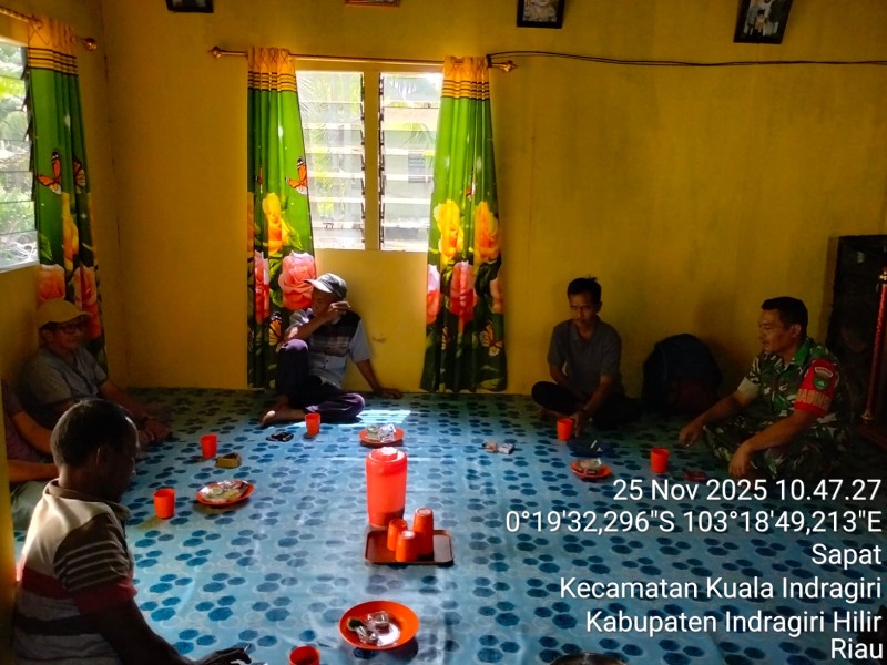 Kampung Pancasila Jadi Contoh Desa Binaan yang Harmonis di Wilayah Koramil 04/Kuindra