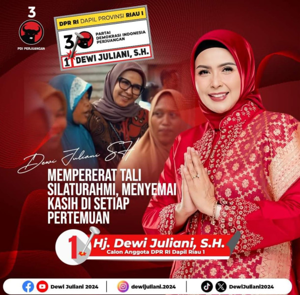 Suarakan Revolusi Positif, Dewi Juliani Prioritaskan Silaturahmi dan Kekeluargaan