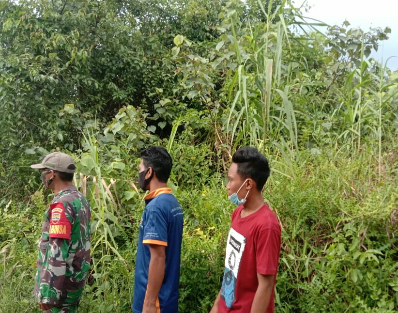 Babinsa Koramil 04/Kuindra Kembali Lakukan Patroli Karhutla