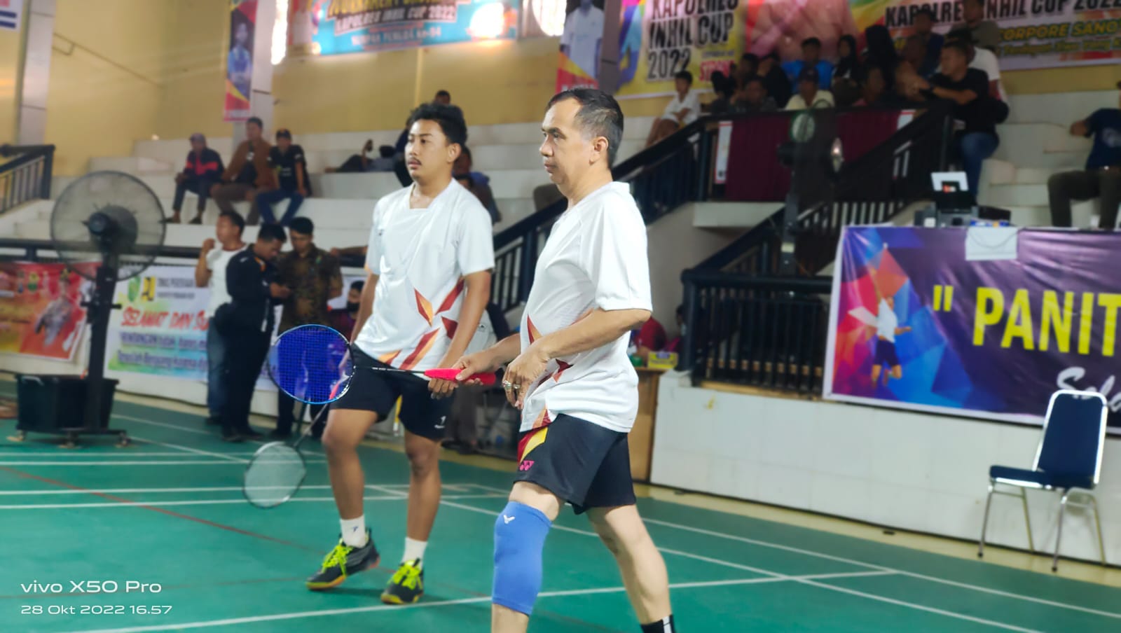 Ketua PBSI Inhil Apresiasi dan Partisipasi Langsung Dalam Kapolres CUP