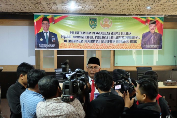 Ini Daftar Nama Pejabat Administrator, Pengawas dan Fungsional yang Dilantik Oleh Pjs Bupati Inhil 