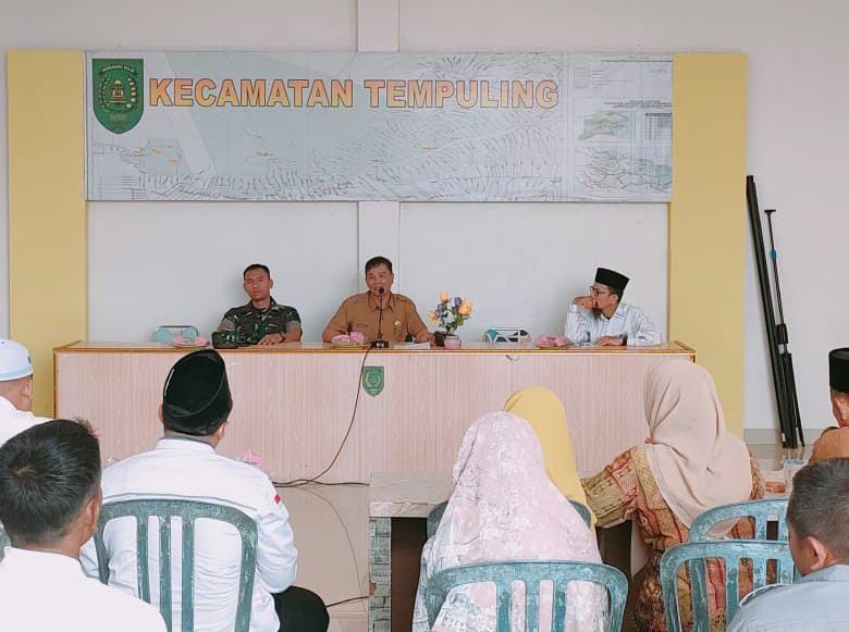 Babinsa Koramil 03/Tpl Hadiri Kegiatan Rapat Persiapan MTQ Tingkat Kabupaten