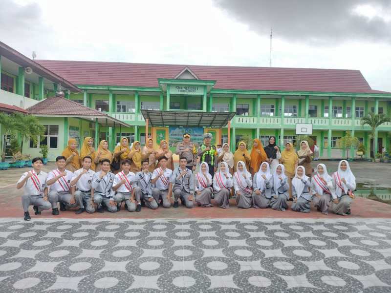 Ajak Pelajar Tertib Berlalu Lintas Polres Meranti Laksanakan Kegiatan Operasi Keselamatan