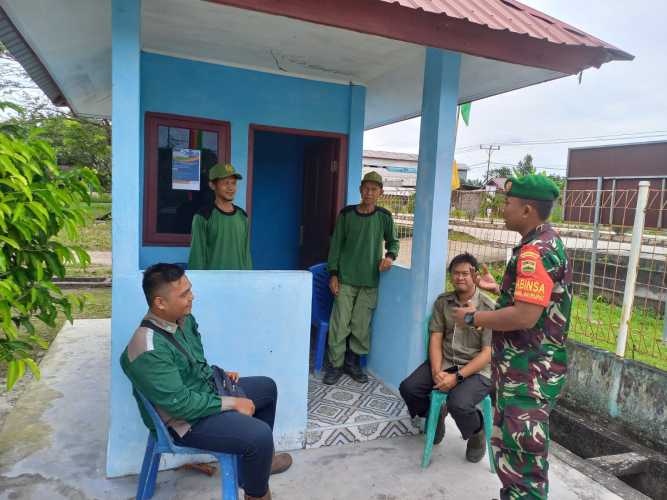 Babinsa Bengkalis Sosialisasi Pemahaman Nilai-Nilai Pancasila Kepada Warga