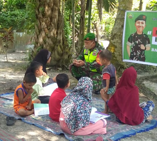 Serda Arianto Laksanakan Belajar Secara Daring Bagi Anak Kurang Mampu