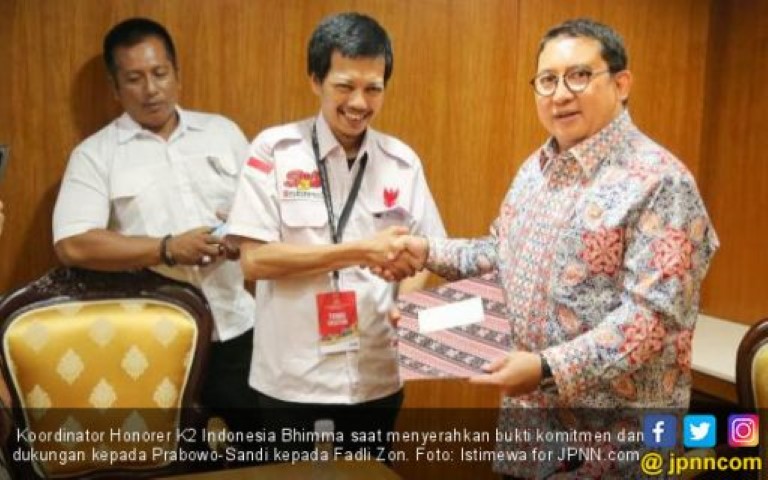 Bhimma Klaim Mayoritas Honorer K2 Ingin Jokowi Satu Periode Saja