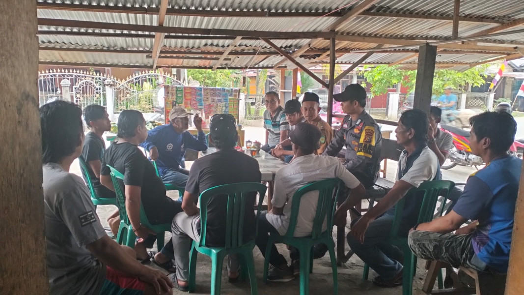 Sasar Kalangan Pemuda, Personil Polsek Lakukan Cooling System Jelang Pilkada