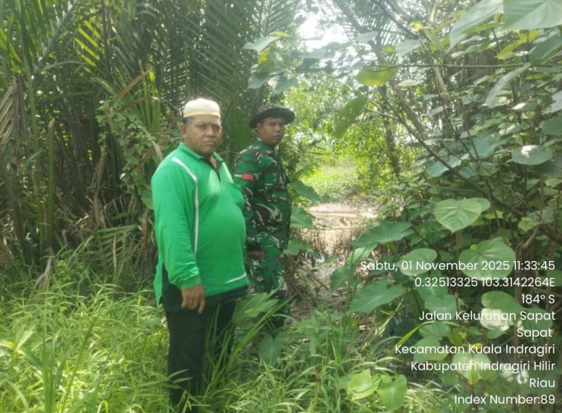 Tidak Ditemukan Titik Api dan Asap di Wilayah Tapal Batas Koramil 04/Kuindra