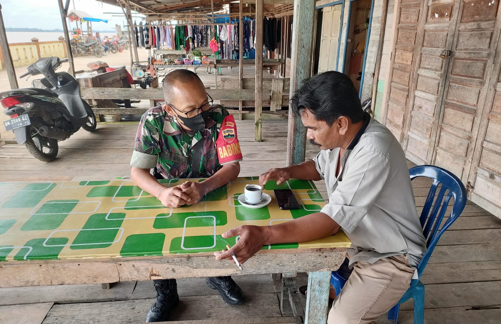 Ajak Pemuda Peringati Hari Pahlawan Melalui Komso Babinsa Koramil 04/Kuindras