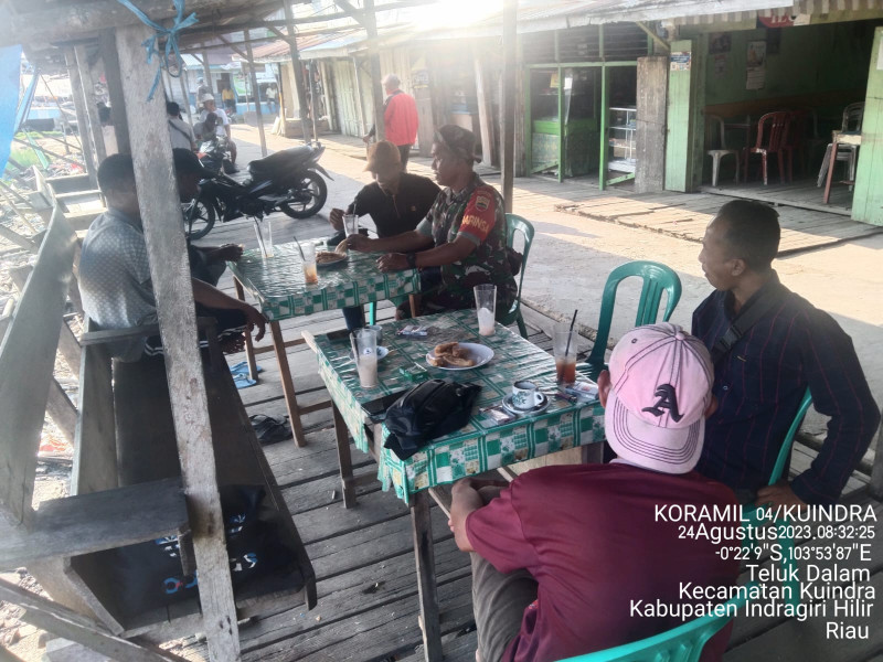 Babinsa Koramil 04/Kuindra Rutin Berikan Pemahaman dan Pengetahuan Terhadap Warga Setempat