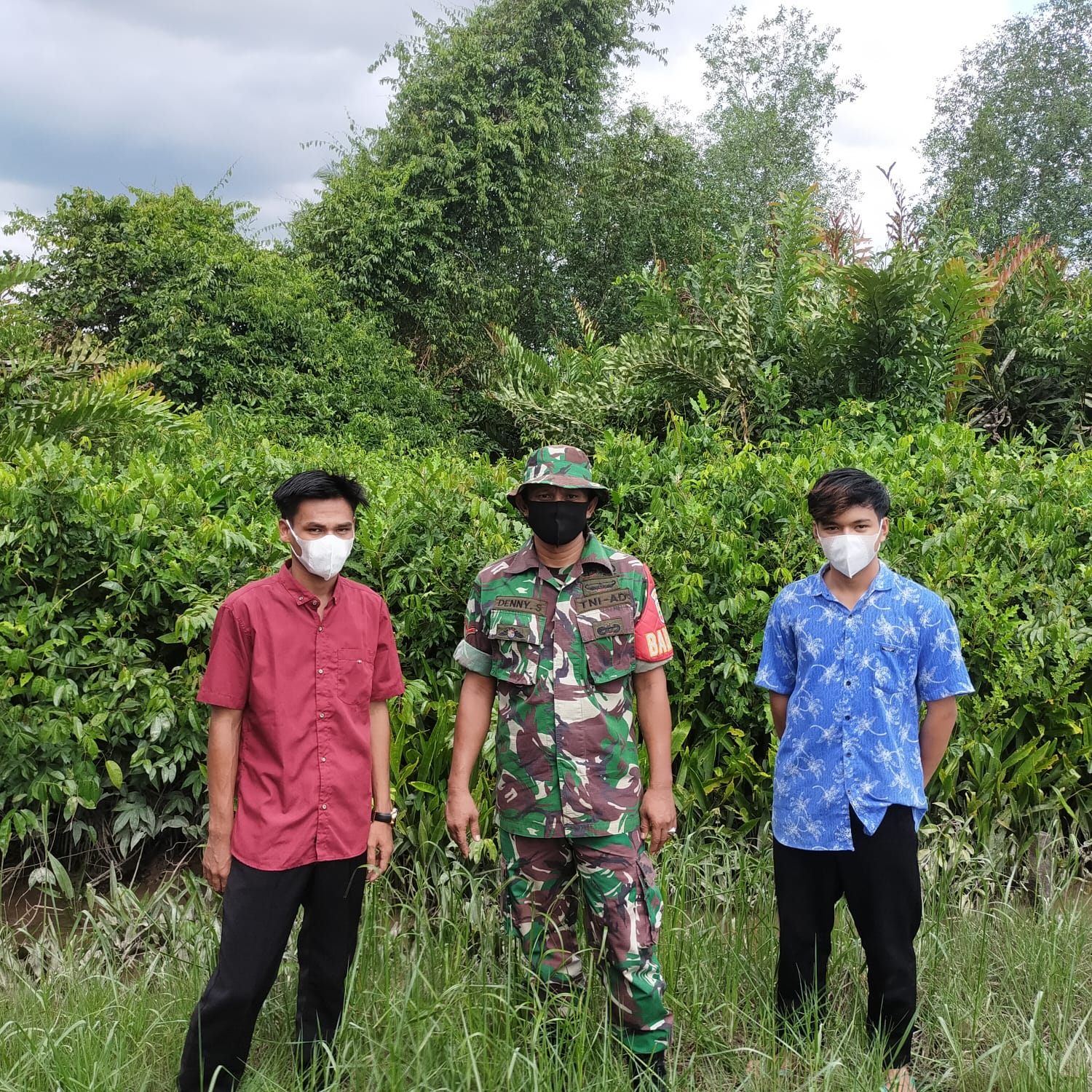 Himbauan Terhadap Karlahut Bersama Babinsa Koramil 04/Kuindra