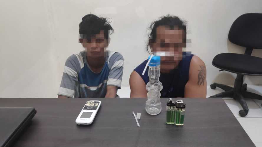 Pemakai Shabu Diamankan Tim Unit Reskrim Polsek Tembilahan Hulu