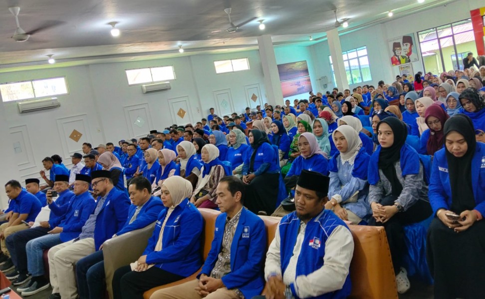 Panaskan Mesin Partai, PAN Inhil Gelar Rakerda dan Pelantikan DPC, Tegaskan Komitmen Perjuangkan Aspirasi Rakyat