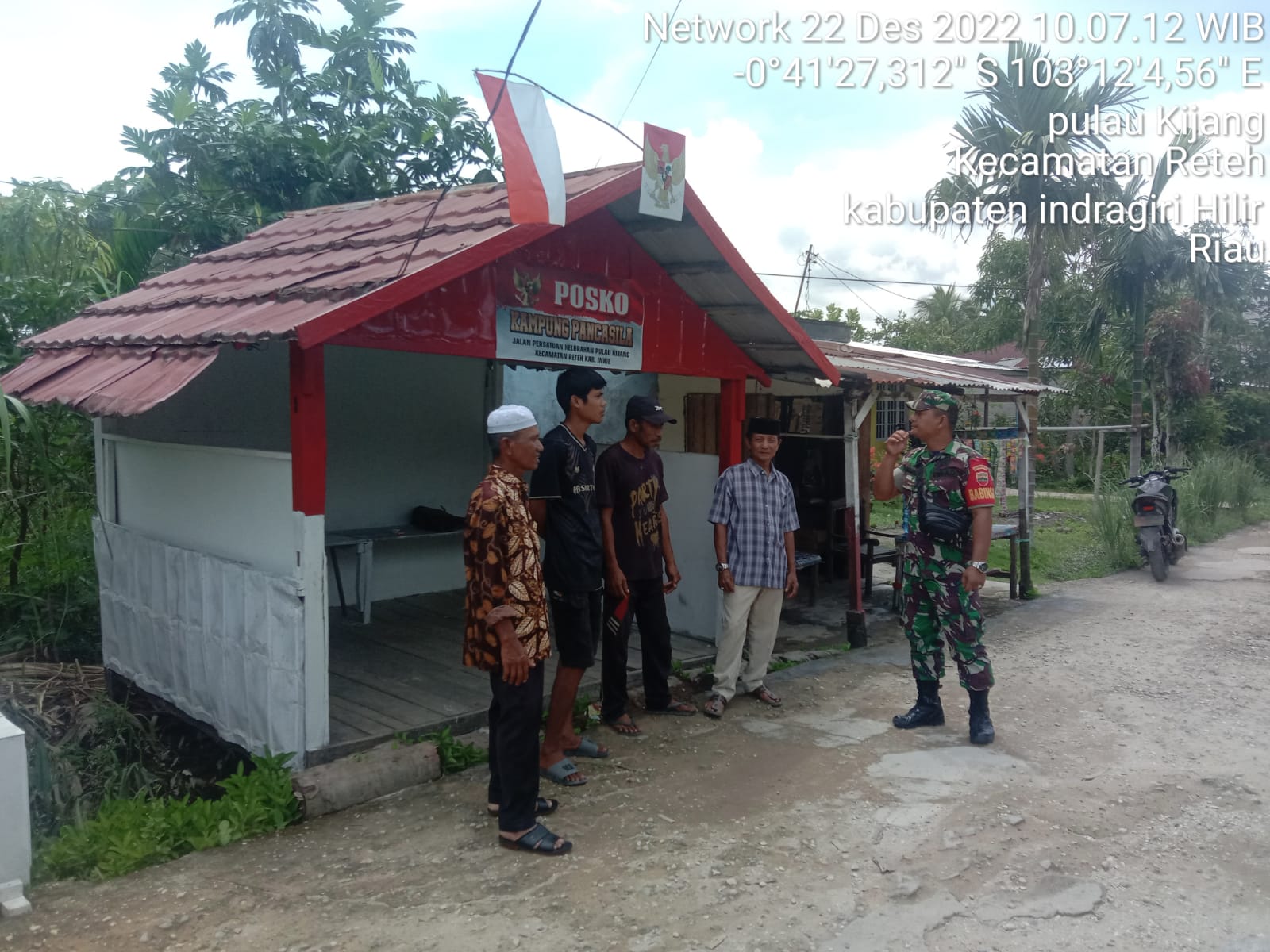 Serda Perdamaean Laksanakan Sosialisasi Terkait Maraknya Pencurian