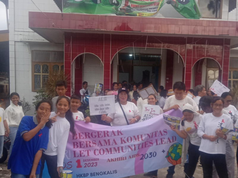 Hari AIDS Internasional, HKBP Distrik XXX Riau Pesisir Gandeng HKBP AIDS Ministry Peringati Hari AIDS Se Dunia