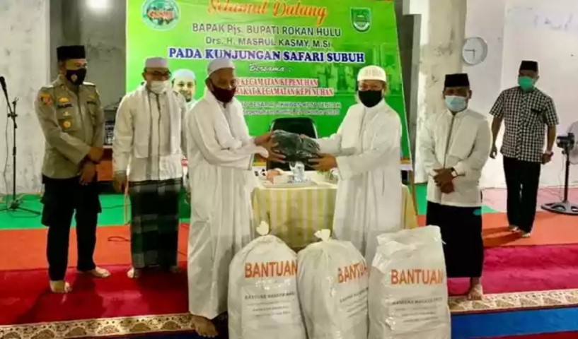 Melalui GSSB, Pjs Bupat Rohul Ajak Masyarakat Protokol Kesehatan