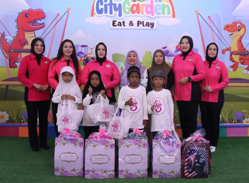 HUT YKB Ke-45 Tahun 2025 : Yayasan Kemala Bhayangkari Daerah Kepri Berbagi Bahagia Dan Peduli Sesama