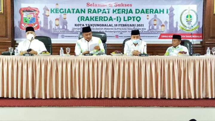Rakerda Perdana LPTQ Kota Tanjungbalai Tahun 2021
