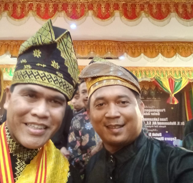 Sekretaris Umum LAMR Inhil Datuk Mahmudin Ucapkan Tahniah Atas Penabalan Gelar Adat Kepala Staf Angkatan Laut Republik Indonesia