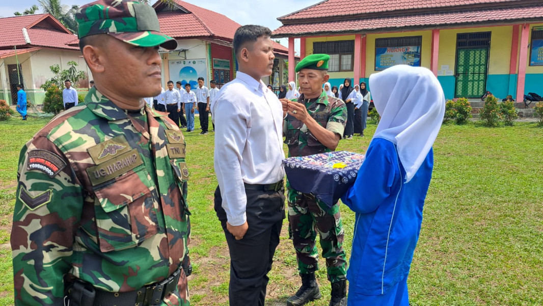 Danramil 03/Tpl Beserta Anggota Hadiri Penutupan Kegiatan Proyek Penguatan Profil Pelajar Pancasila (P5)
