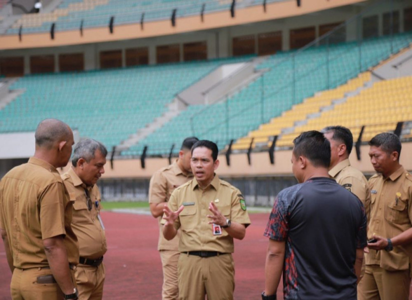 Cukup Bayar Rp3 Juta, Sudah Bisa Main Sepakbola di Stadion Utama Riau