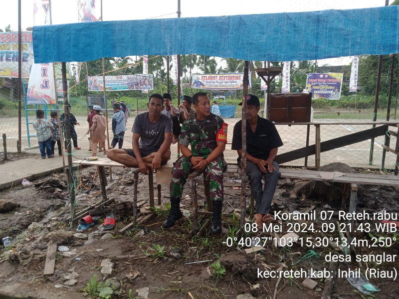 Serda Johansah Jaga Keamanan dan Silaturahmi Dengan Masyarakat Guna Tingkatkan Kebersamaan