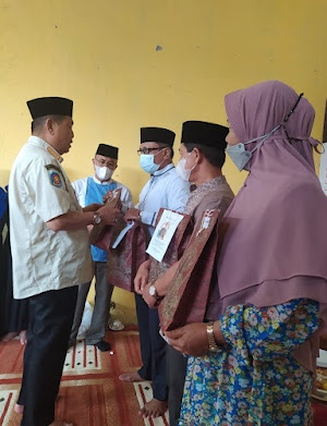 Didampingi Wakil Bupati Inhil,Kasatpol PP Lepas Empat Orang ASN yang Purna Bakti