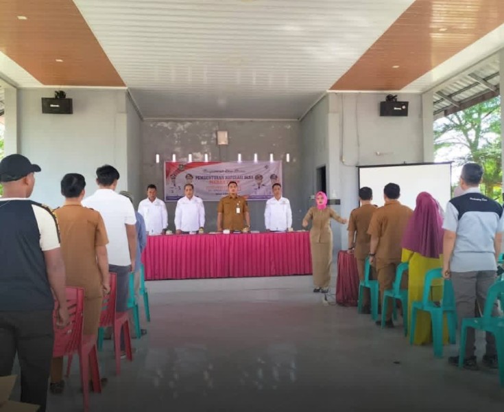 Pemerintahan Desa Prapat Tunggal Gelar Sosialisasi dan Bentuk Pengurus Koperasi Merah Putih