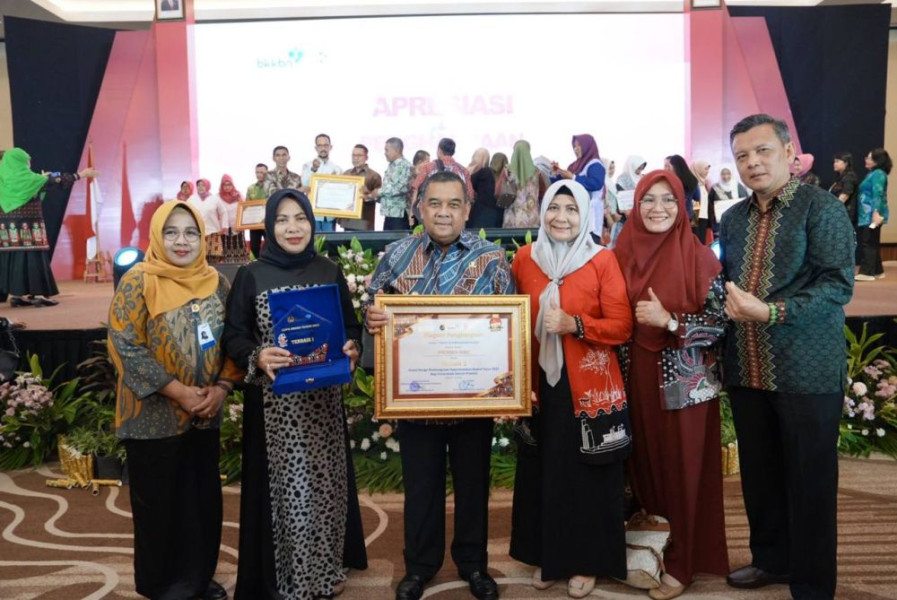 Pada Harganas 2023 di Palembang, Riau Borong Sejumlah Penghargaan