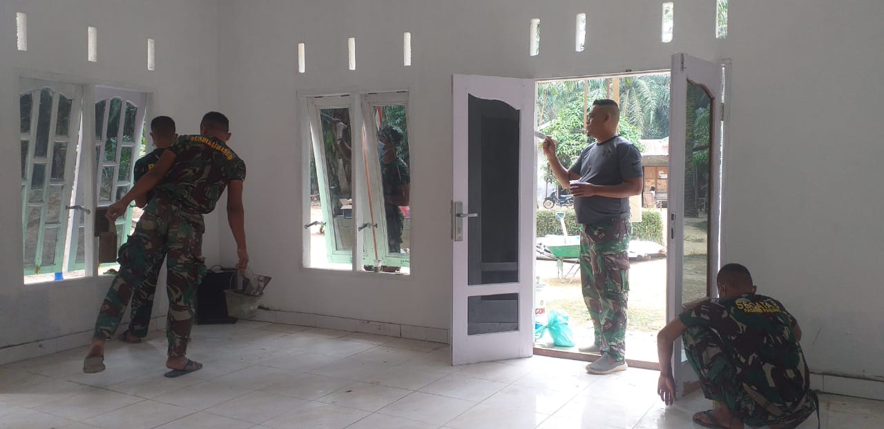 Pembangunan Mushollah Nurul Ikhlas Tahap Finishing